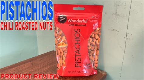 Wonderful Pistachios No Shells Chili Roasted Nuts Oz Resealable