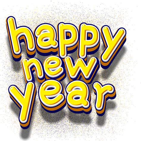 Happy New Year 14032033 Png