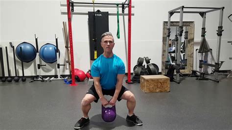 Because the bell stops you when it touches the floor, your squat depth won't be nearly as deep as with a goblet squat or a regular back squat. Kettlebell Sumo Squat - YouTube