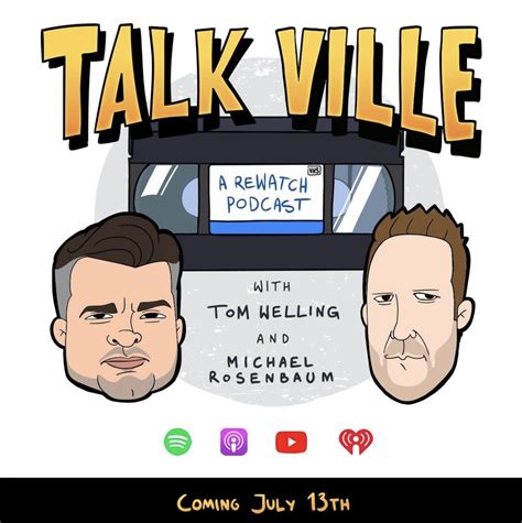 Rosenbaum & Welling To Launch “TalkVille” Smallville Rewatch Podcast