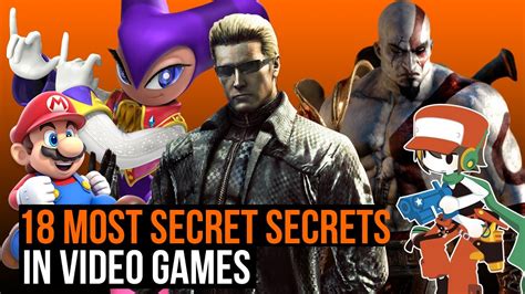 18 Most Secret Secrets Of Video Games Youtube