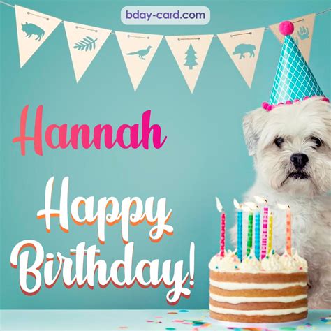 Birthday Images For Hannah 💐 — Free Happy Bday Pictures And Photos