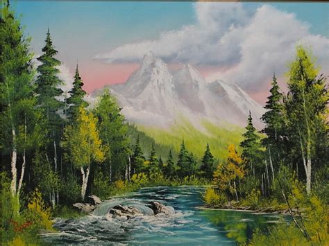 Theres A Reason Bob Ross Didnt Sell His Paintings By Courtney
