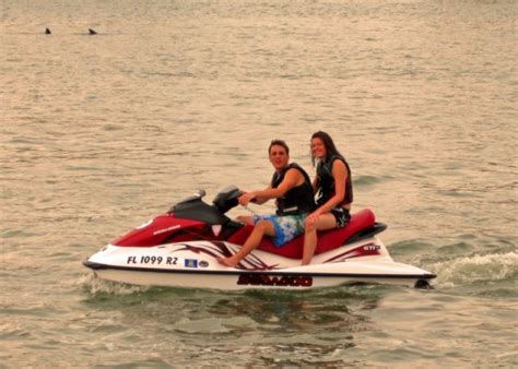 We came to practice for the 2nd time of the jet ski at jet fun … Schülersprachreise nach Florida