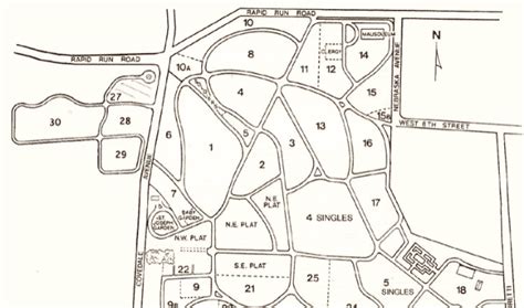 Using Cemetery Plot Maps In Your Genealogy Research