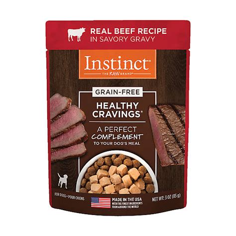 These frozen puppy treats are perfect for kongs and similar enrichment toys. Nature's Variety® Instinct® Healthy Cravings Dog Food ...