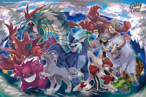 All Alolan Forms Logancure Created In One Image Rpokemonart