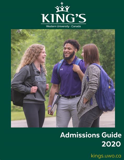 Admissions Guide 2020 By Kings University College Issuu