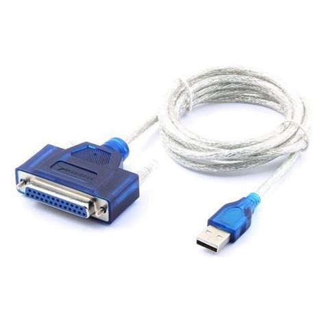 Lpt Parallel Printer Cable For Usb With Centronics 25 Pin 49 Off