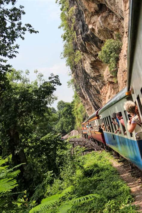 Death Railway In Kanchanaburi Thailand Scenic Journey Dark Past