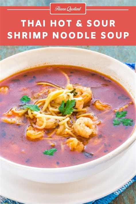 Thai Shrimp Noodle Soup Flavor Quotient