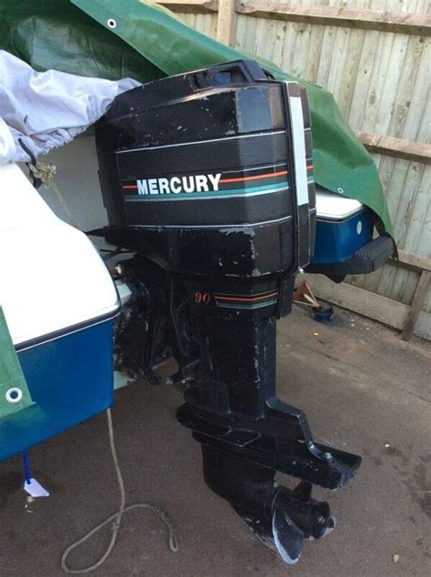 90 Hp Mercury Outboard Boat Engine In Christchurch Dorset Gumtree