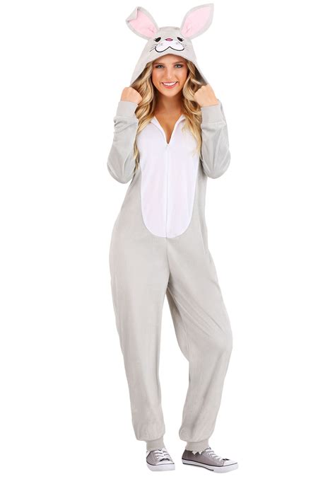Funny Bunny Onesie For Adults