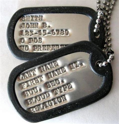 Dogtags of the world war ii: Military Dog Tags | MV Parts Store Military Truck Parts