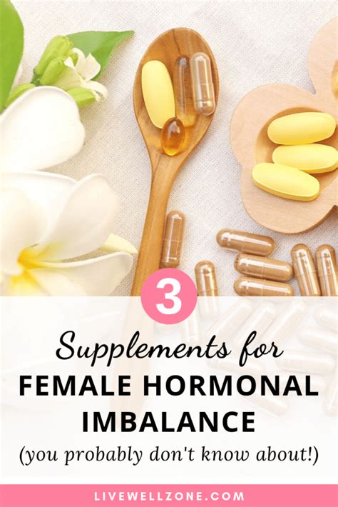 Supplements For Female Hormonal Imbalance You Probably Dont Know In Hormone