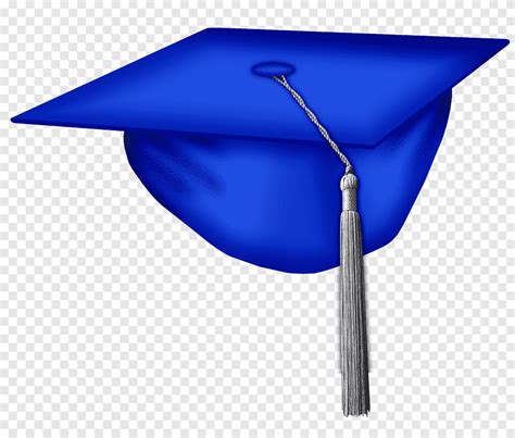 Квадратная академическая кепка Выпускная церемония Blue Blue Cap S