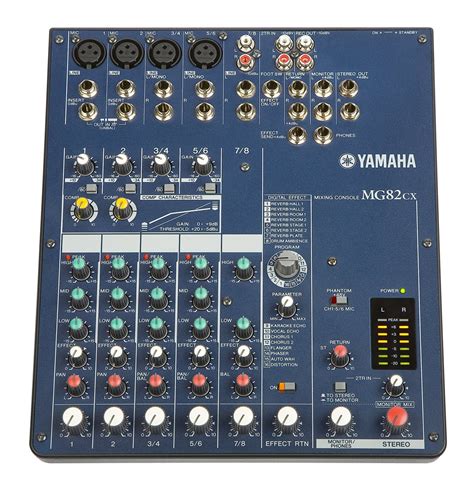 Yamaha Mg82cx 8ch Sound Mixer Apex Event Pro