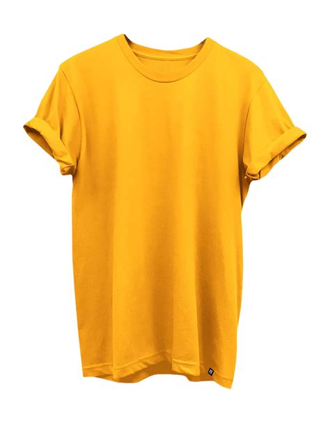 Yellow Tshirt Mockup Png T Shirt Png Image Pngpassion