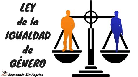 Ponen en funcionamiento el primer semáforo con igualdad de género. LEY DE IGUALDAD DE GÉNERO 3/2007 leyes oposiciones - YouTube