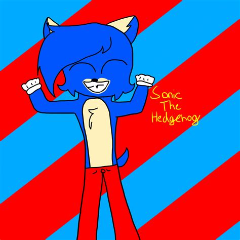Sonic The Hedgehog Speed Paint Ibispaint