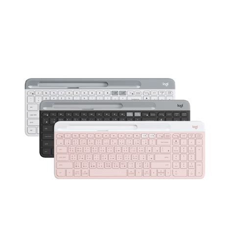 Logitech K580 Slim Multi Device Wireless Keyboard Thunder Match