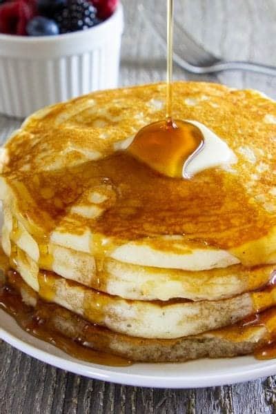 Homemade Buttermilk Pancake Batter Recipe Simply Home Cooked