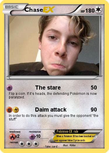 Pokémon Chase 348 348 The Stare My Pokemon Card