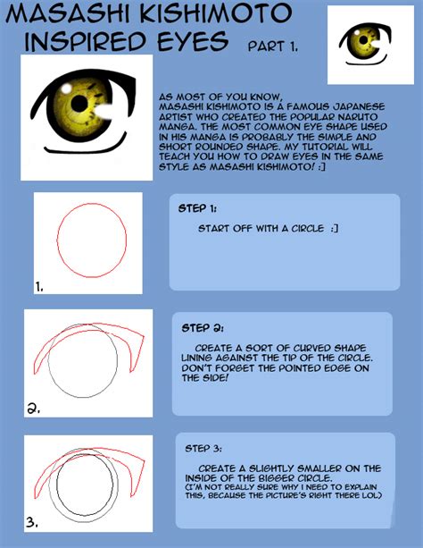 How To Draw Naruto Eyes Pt1 By Lilyart2006 On Deviantart
