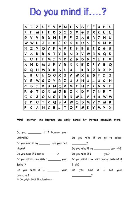 Word Search Worksheets For Brain Activity Activity Shelter