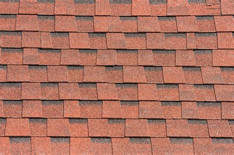 Brown Shingle Roof Tiles Pattern High Quality Industrial Stock Photos