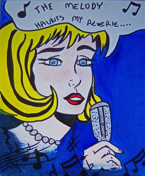 atelier for kids: the melody haunts my reverie/roy lichtenstein 2