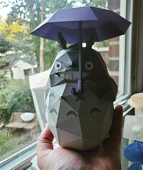 Mini Totoro By Dtworkshop On Insta Rpapercraft