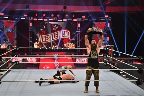 The Best Photos From Wrestlemania 36