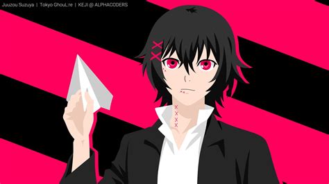 Anime Tokyo Ghoulre Black Hair Boy Juuzou Suzuya