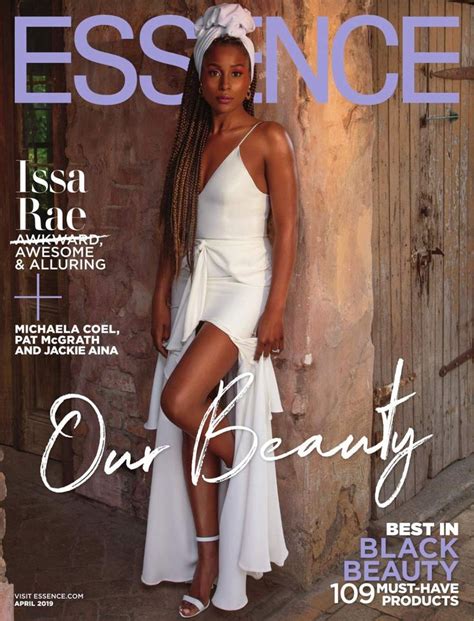 Essence Magazine Issa Rae Awesome Black Girl April 2019 Issa Rae