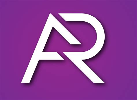 Ar Logo By Rohit Dangol On Dribbble