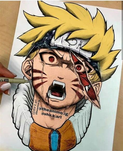Naruto Art Arte Naruto Como Desenhar Anime Coisas Para Desenhar