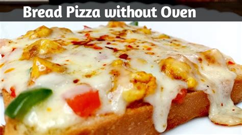 Easy Tawa Bread Pizza Bread Pizza Without Oven Homemade Bread Pizza Maa K Anmol Khanay
