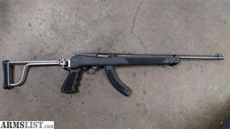 Armslist For Sale Ruger 1022 With Folding Stock