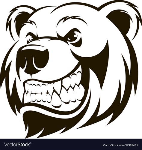 Grizzly Bear Logo Vector