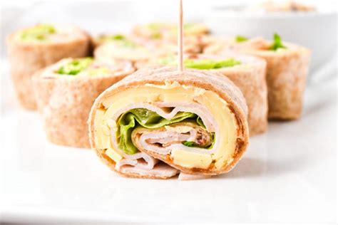 Turkey And Cheese Roll Ups