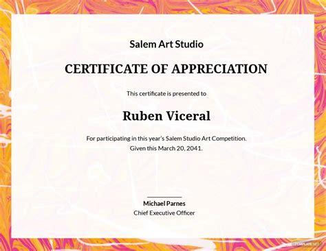A certificate of recognition or cor can serve different purposes. FREE Appreciation Certificate Template - Word (DOC) | PSD | InDesign | Apple (MAC) Pages ...