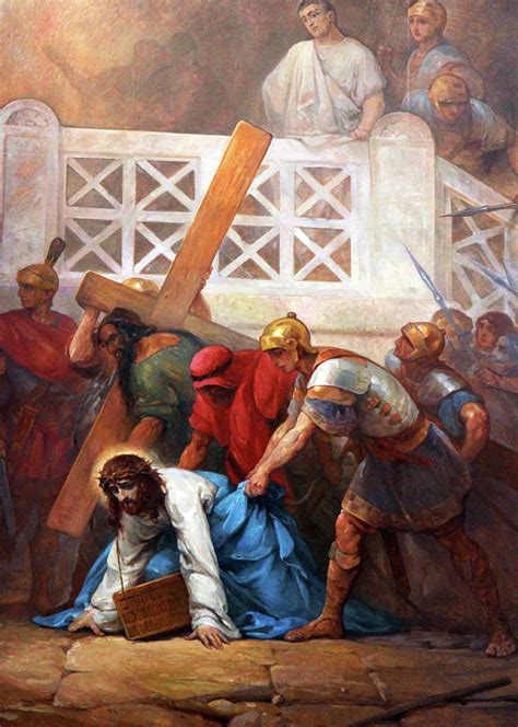 Stations Of The Cross At St Alexander Church Photograph By Munir Alawi