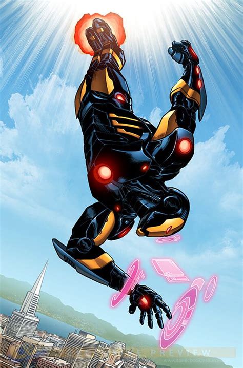 Iron Man Black And Gold Armor Iron Man Pinterest