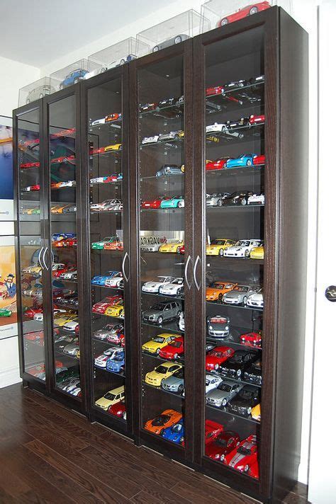 Wooden truck hot wheels display case. http://www.bing.com/images/search?q=diecast car display cabinets | Repisas de vidrio, Repisa ...