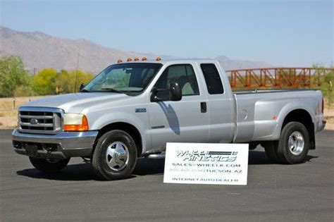 Buy Used 2001 Ford F350 Diesel Manual 6 Speed Dually Drw 73l Xlt Super
