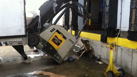 Operator Dies When Forklift Falls Off Loading Dock Hsse