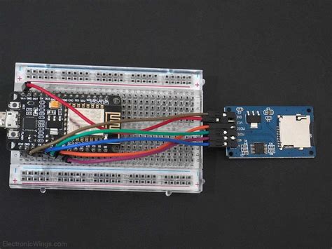 Microsd Card Interfacing With Nodemcu Nodemcu