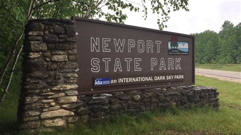 International Dark Sky Park Sign Added To Newport State Park Wluk