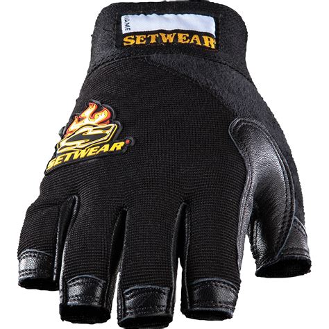 Setwear Leather Fingerless Gloves Large Swf 05 010 Bandh Photo